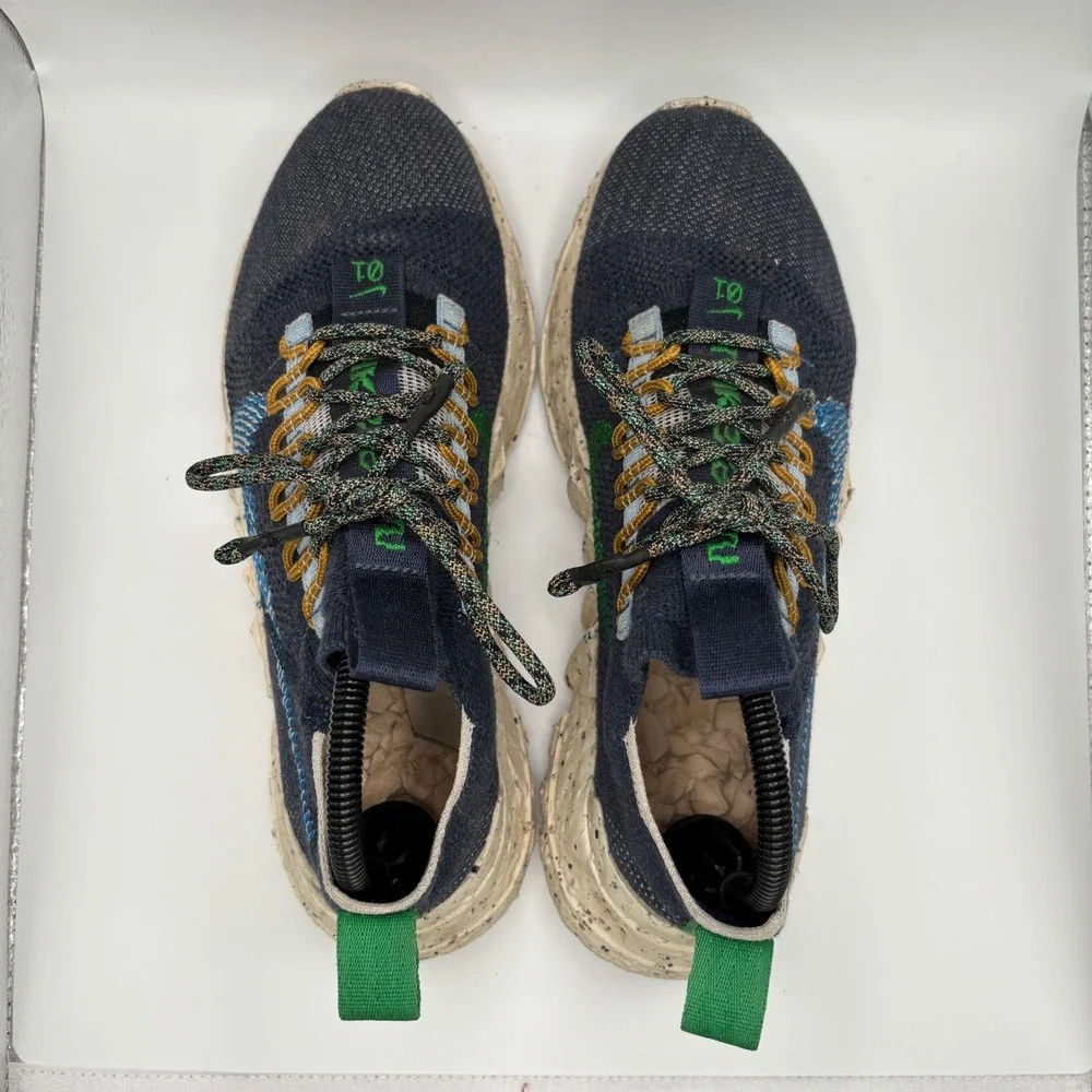 Nike Space Hippie 001 Blue Green‎ Casual Shoes Men's Size 8 DJ3056-400